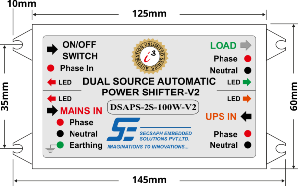 DUAL SOURCE AUTOMATIC POWER SHIFTER